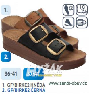 BIRKE 2 HNĚDÁ A ČERNÁ